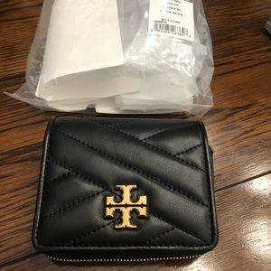 Tory Burch Kira Chevron Bi-Fold Wallet